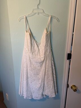 Melissa Sweet Cream Lace Bridal Dress